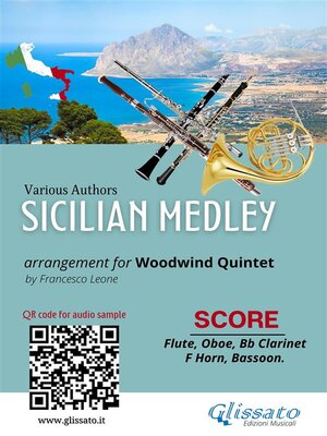 cover image of Woodwind Quintet Score "Sicilian Medley"